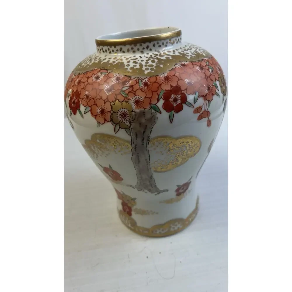 Gold Imari, Hand-painted,Andrea Sadak Vase 9